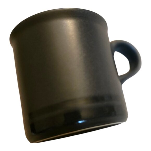 NWOT Set of 2 PFALTZGRAFF Midnight Sun Matte Black Stripe Mugs Cups NWOT - Picture 3 of 7